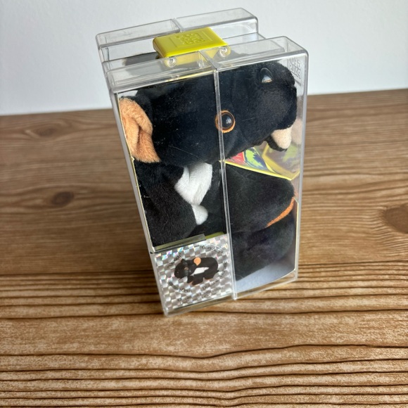 Geo Pals “Grouch” The Tasmanian Devil Bean Bag Toy Plush In Case - Picture 3 of 9